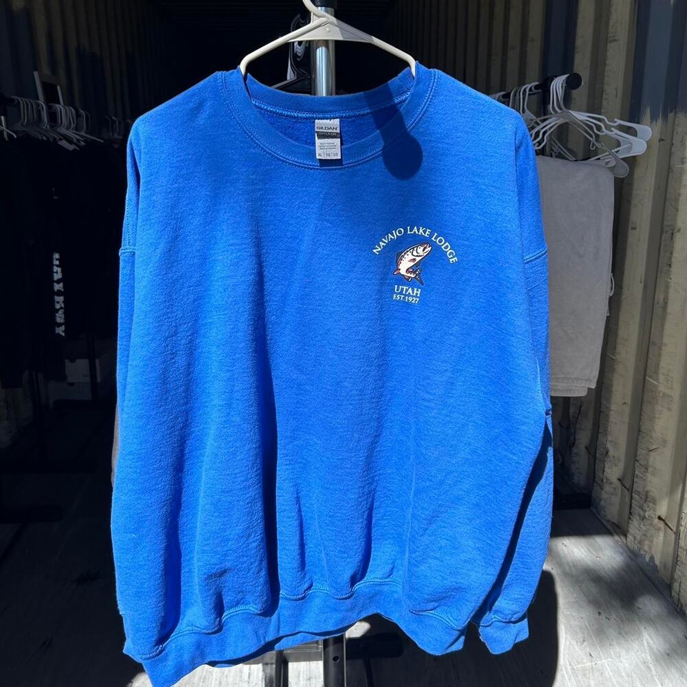 Size XL - Utah Blue CrewNeck
